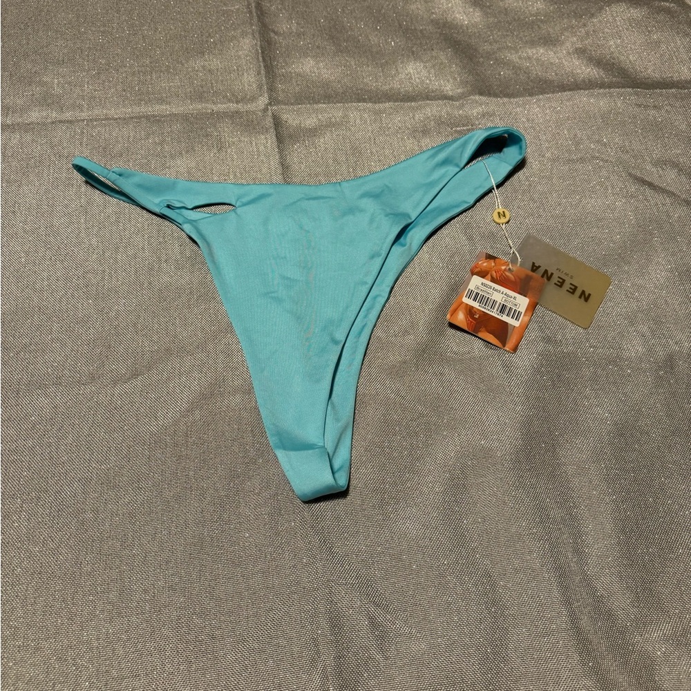 Vibrant Blue Bikini Bottom by Neena